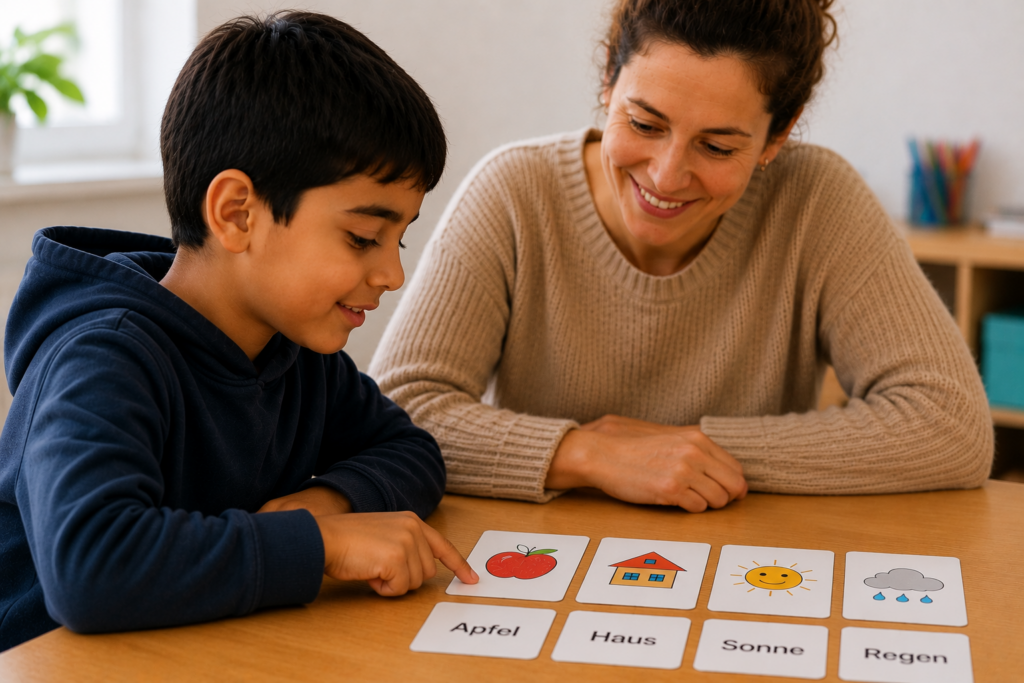 Kinder ohne Deutschkenntnisse in der Lerntherapie: Sprachfreie Ansätze für die Praxis