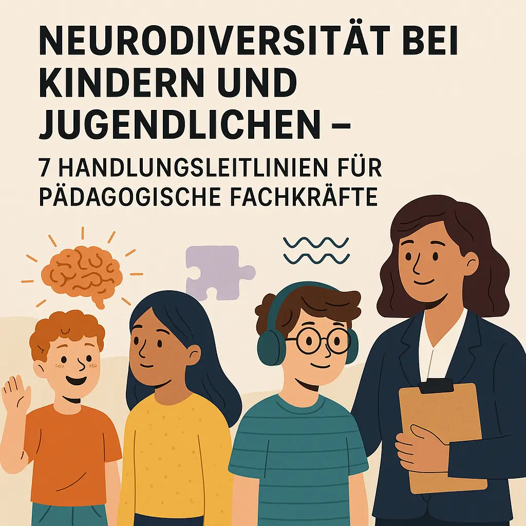 Neurodiversität bei Kindern und Jugendlichen: 7 Handlungsleitlinien für pädagogische Fachkräfte